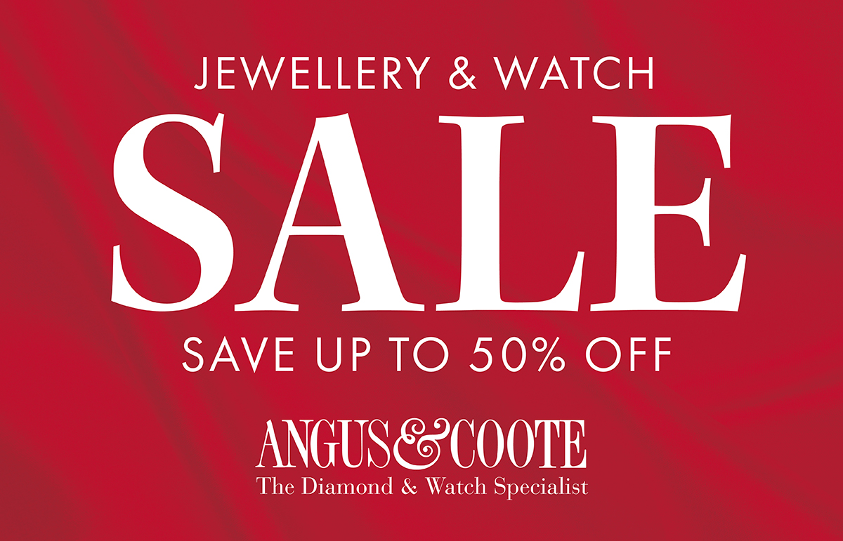 Jewellery & Watch Sale 
Save up to 50% Off Selected Items