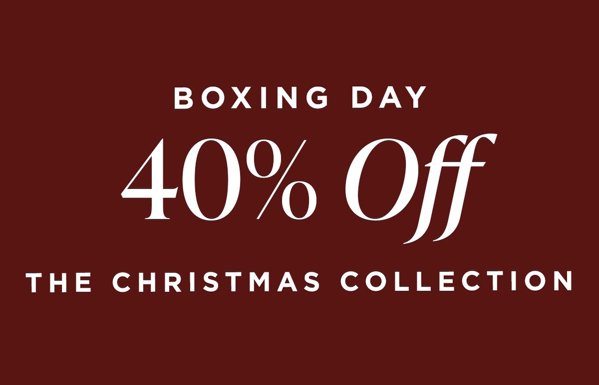 40% off the Christmas Collection